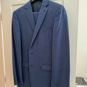 Calvin Klein Suit Jacket and Pants Blue CA01129 RN90736 - 42L + 36W/32L